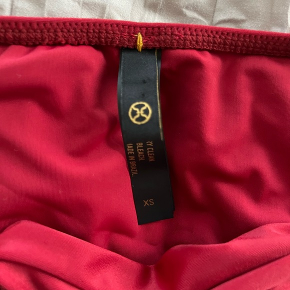 ViX by Paula Hermanny Paula Red Bikini Bottoms NWOT Size XS - Picture 6 of 7